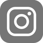 Instagram icon in dark grey